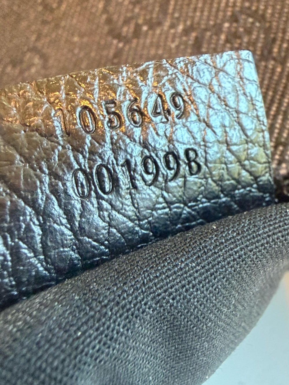 Gucci ‘Denim Monogram Small Hobo’ - Picture 12 of 13